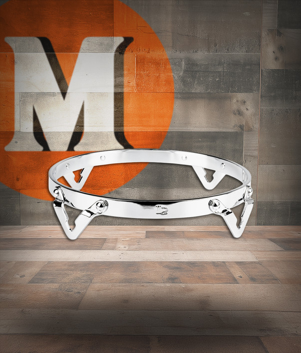 Latin Percussion LP Bongo Rim LG Chrome Traditional (LP253A-2)