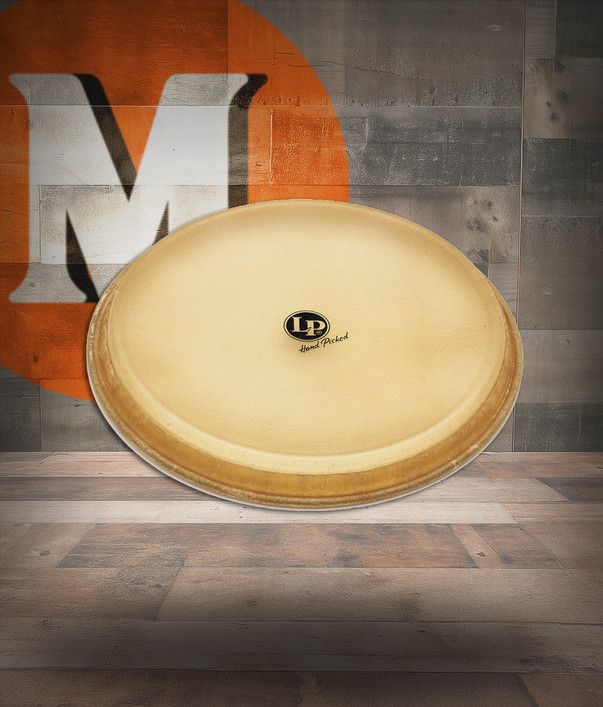 Latin Percussion LP 12 1/2" Pre-mounted Head Iya Rawhide (LP493B)