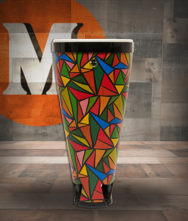 Latin Percussion LP World Beat Pretuned Stackable Ashiko Large (LP7002)