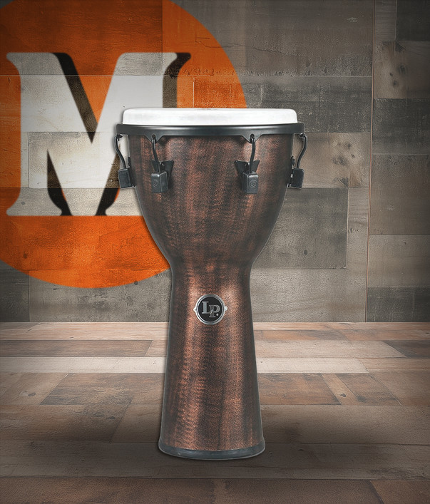 Latin Percussion LP World Beat Fx Mech 12 1/2" Djembe - Synthetic Copper (LP727C)