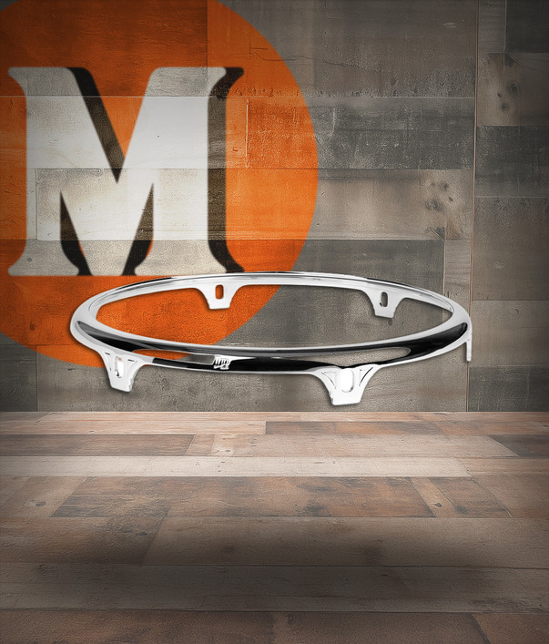 Latin Percussion LP Replacement Rim Tumba 12 1/2"  - Chrome (LP774A)