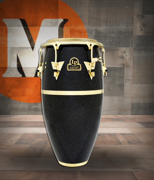 Latin Percussion LP Galaxy CCII 11 3/4" Conga - Black Gold (LP809Z)