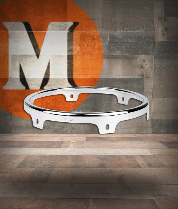 Latin Percussion LP 12" Tumba/Djembe Rim Chrome (LPA428C)