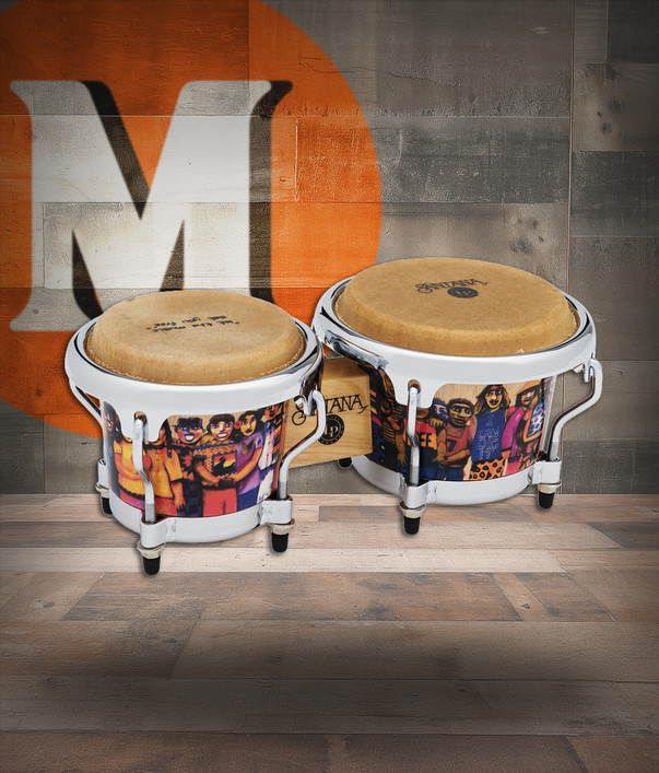 Latin Percussion LP Santana Mini Bongo Cr (LPM200-AW)