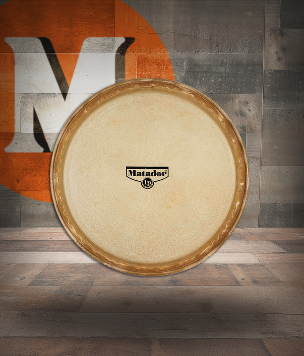 Latin Percussion LP 12 1/2" Pre-mounted Head Rawhide (M265C)