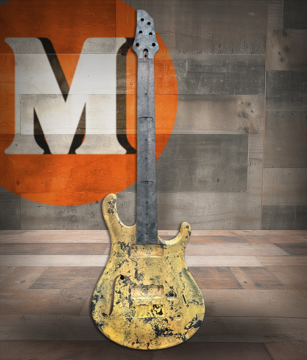 Flaxwood Electric Guitar Body & Neck (09)