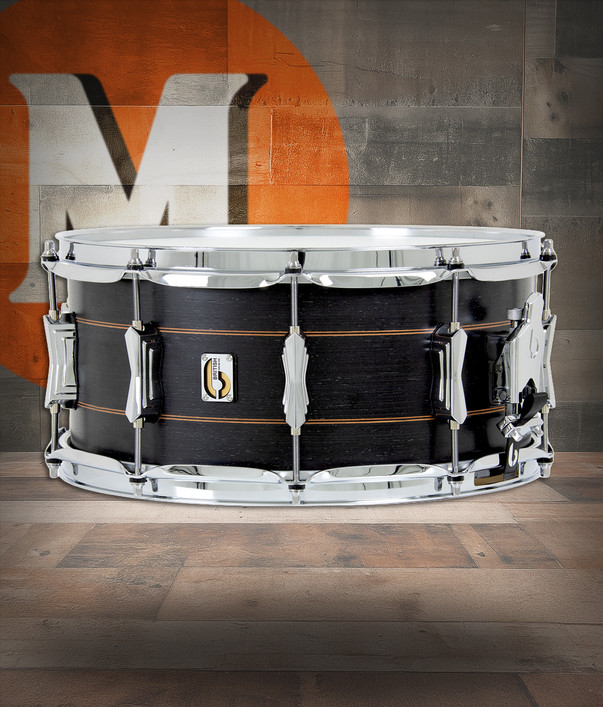 British Drum Co. MER-14-65-SN Merlin Series Maple and Birch Snare. 6.5" x 14" (MER-14-65-SN-U)