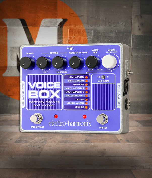 Electro-Harmonix Voice Box Harmony Machine & Vocoder (VOICE BOX)