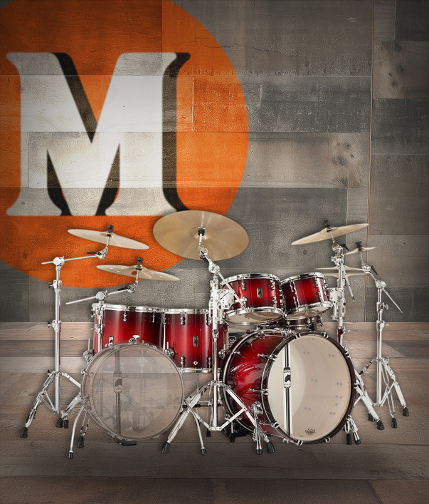 Mapex Black Panther Design Lab Versatus 22,8,10,12,14,16, - Rose Burst (BPDLV628XBHW)