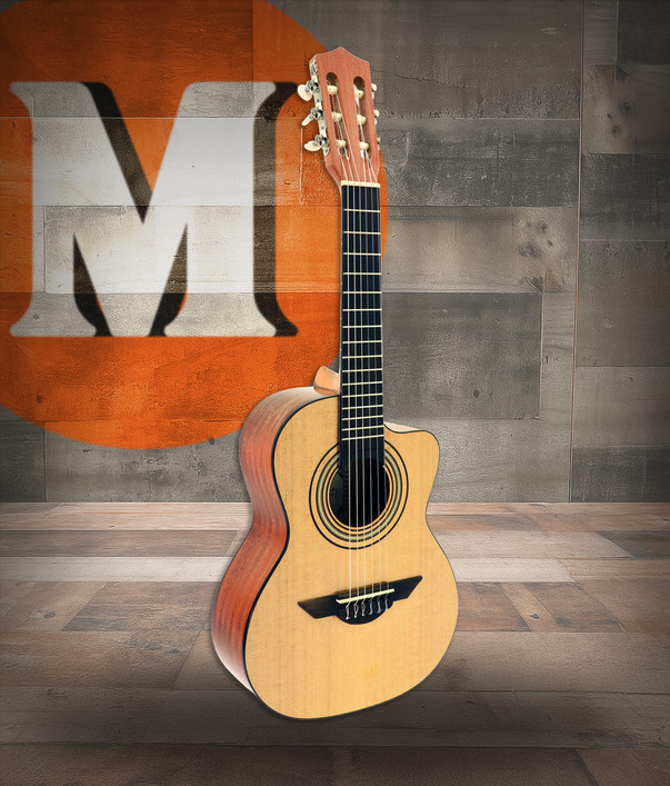 H. Jimenez Acoustic Requinto w/ Gig Bag (LR1C)