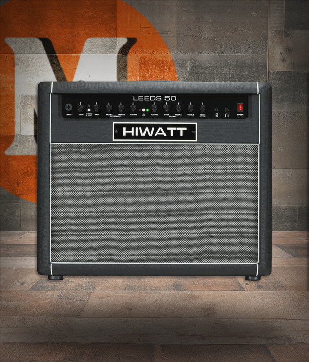 Hiwatt Leeds 50R Combo - 50W 2-Channel Combo w/ Spring Reverb (LEEDS50RC-U)