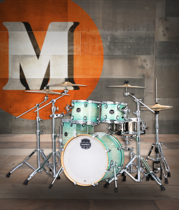 Mapex Armory Series Fusion Shell Pack - Ultramarine B-Stock (AR504SCUM)