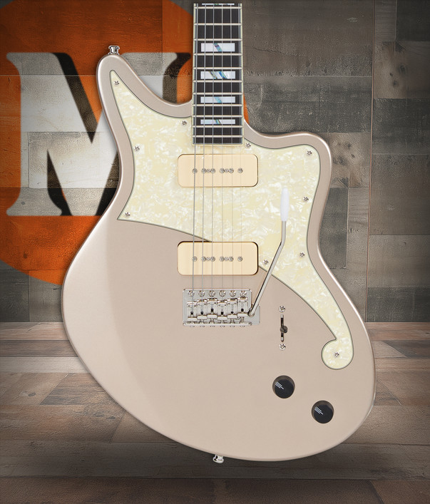 D'Angelico Deluxe Bedford - Desert Gold (DADBEDDSGNTR)