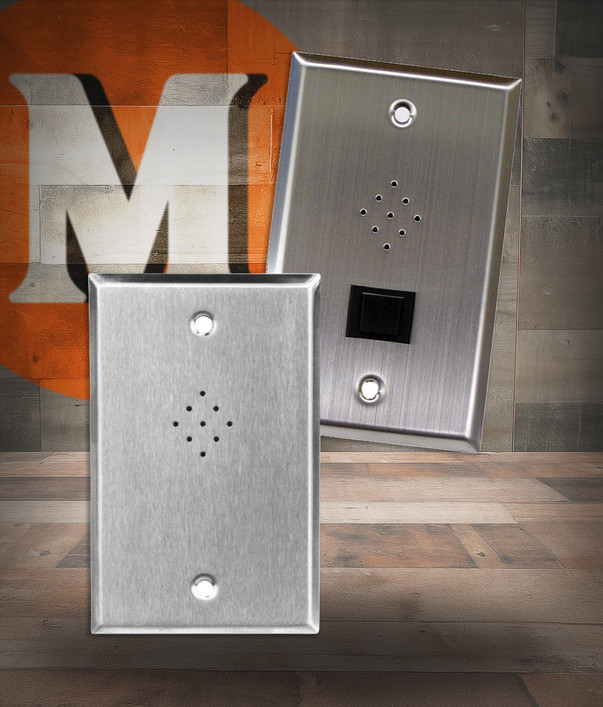 CAD Audio WM-625S Dynamic Omnidirectional Wall Mounted Microphone (WM-625-U)