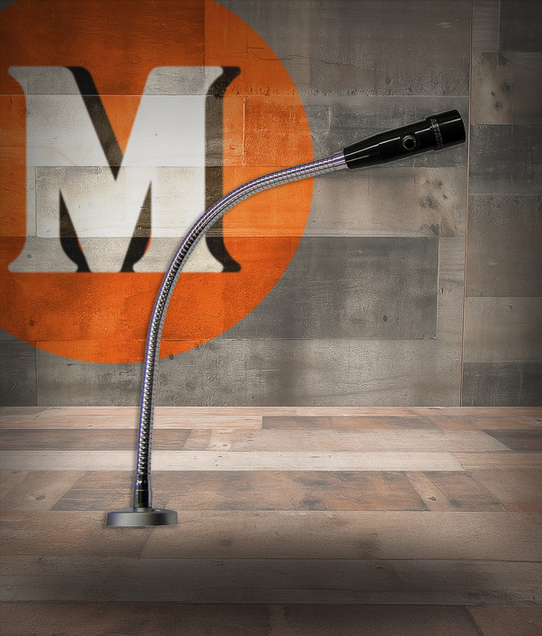 CAD Audio AMC105SNO-19 Omni Gooseneck Microphone. 19" (AMC105SNO-19-U)