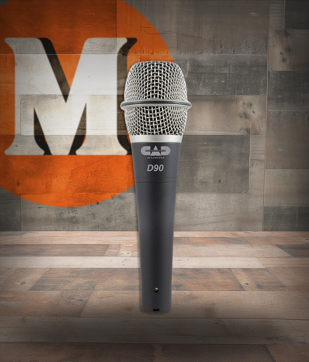 CAD Audio D90 SuperCardioid Handheld Microphone (D90-U)