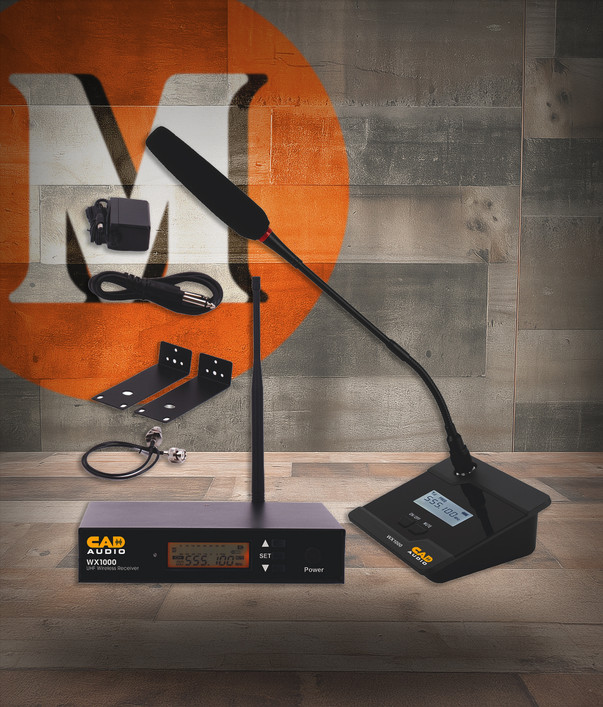 CAD WX1000GN UHF Wireless Gooseneck Microphone System (WX1000GN-U)