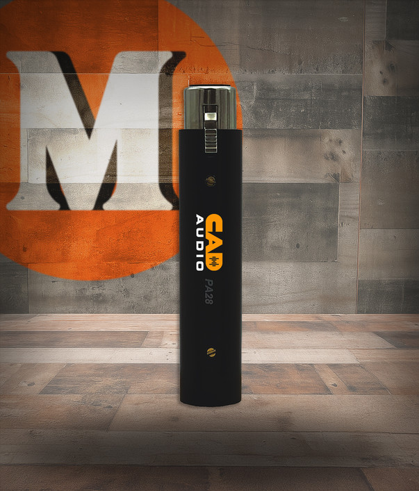 CAD PA28 Inline Preamp for Dynamic and Ribbon Microphones (CAD-PA28-U)