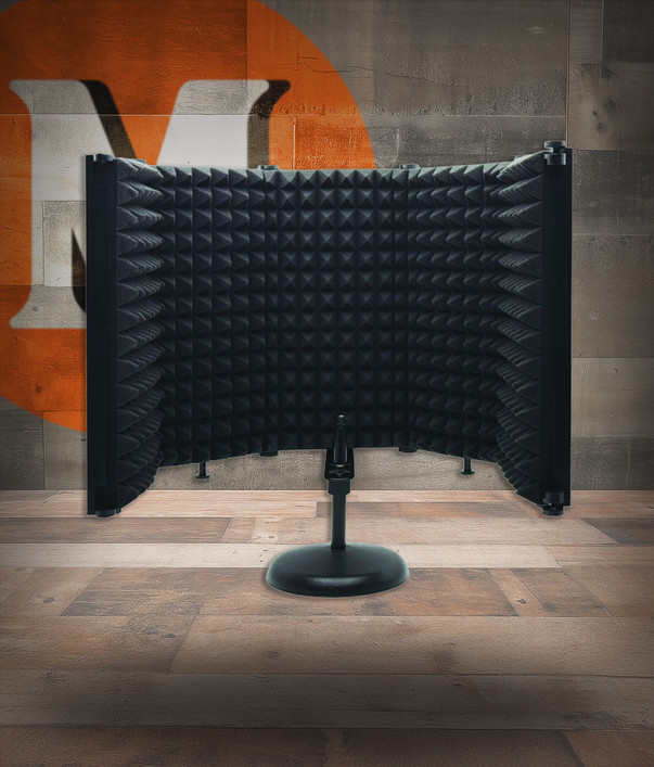 CAD AS12 Desk or Stand Mounted Folding Acoustic Enclosure (CAD-AS12-U)