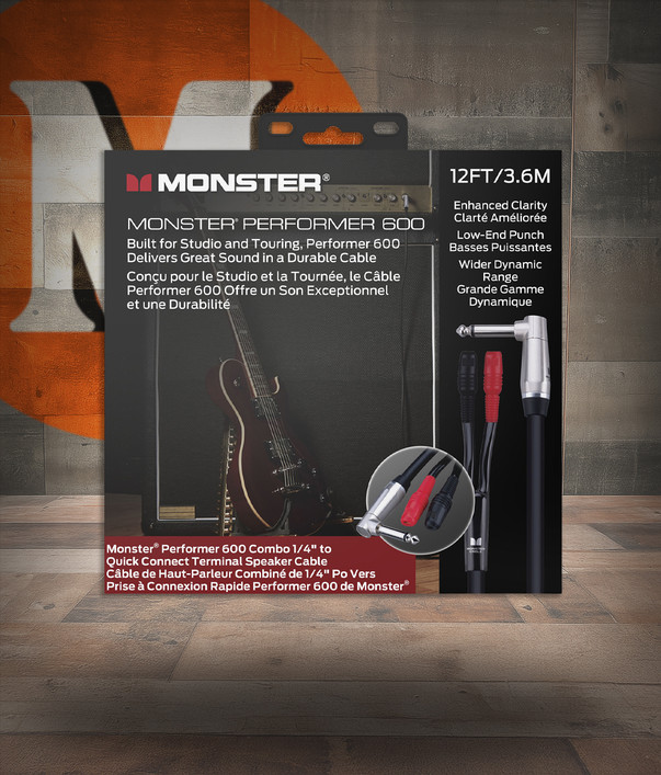Performr 600 12' Combo Amp Cbl Buy the Monster Cable Performr 600 12' Combo Amp Cbl (P600-SC-12WW-U) at Musician Madness with fast shipping.