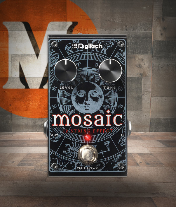 Digitech MOSAIC Mosaic Polyphonic (12-String) Effect Pedal (MOSAIC-U) 