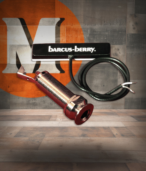 Barcus Berry 1455-3 "Insider" Piezo Transducer w/ Fast-Jack (1455-3-U) | Musician Madness