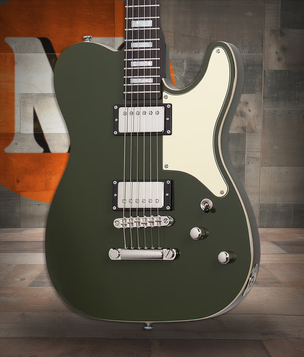 Schecter Jack Fowler PT - Drab Green (553) | Musician Madness