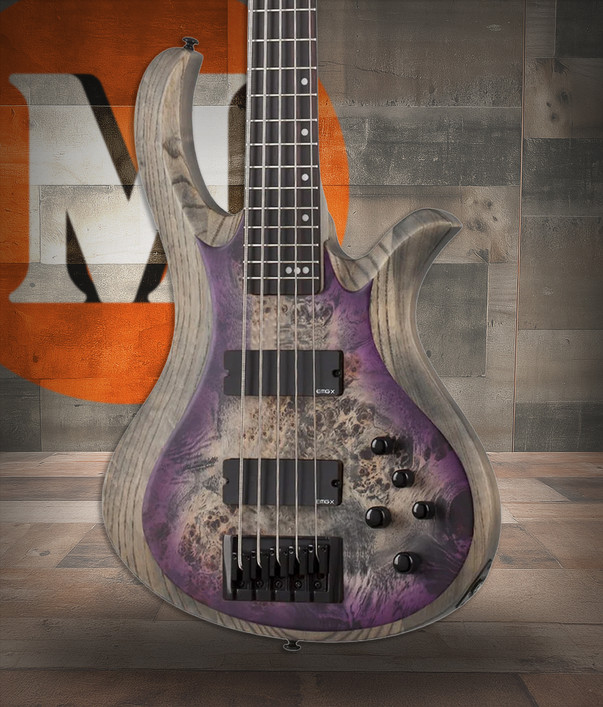 Schecter Riot-5 Bass : 1452  Aurora Burst (ARB) (1452) | Musician Madness