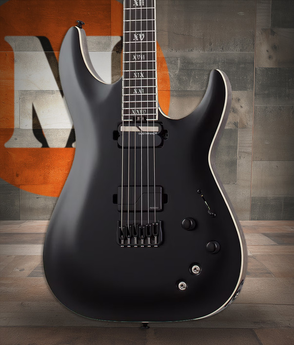 Schecter C-1 HT S SLS Elite Evil Twin - Satin Black (1339)