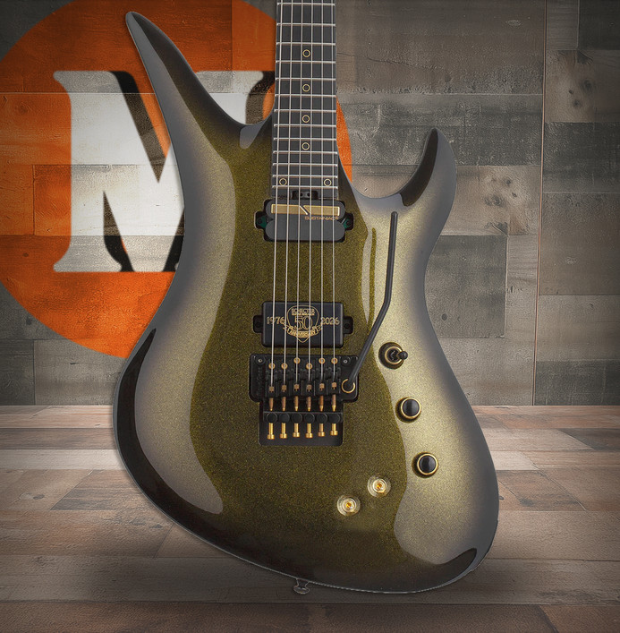 Schecter Avenger FR-S 50th Anniversary 4138 - 50th Gold Burst (4138)