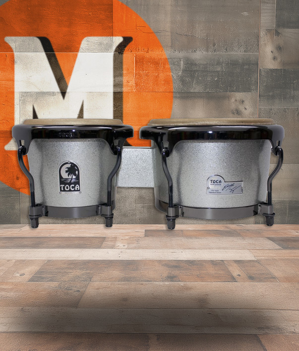Toca Eric Velez Bongos Gunmetal Glitter (4901EVGG)