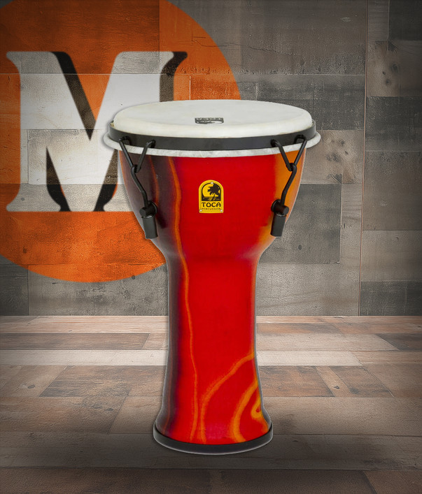 Toca Mechanical Freestyle 9" Djembe Ex Rim Fiesta (SFDMX-9F)