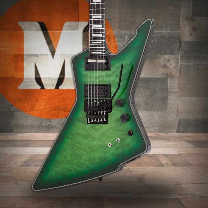 Schecter E-1 FR S Special Edition B-Stock - Green Burst (3255)