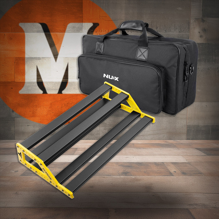 NUX Medium Sized Pedal Board with Carry Bag (NUX NPBM)