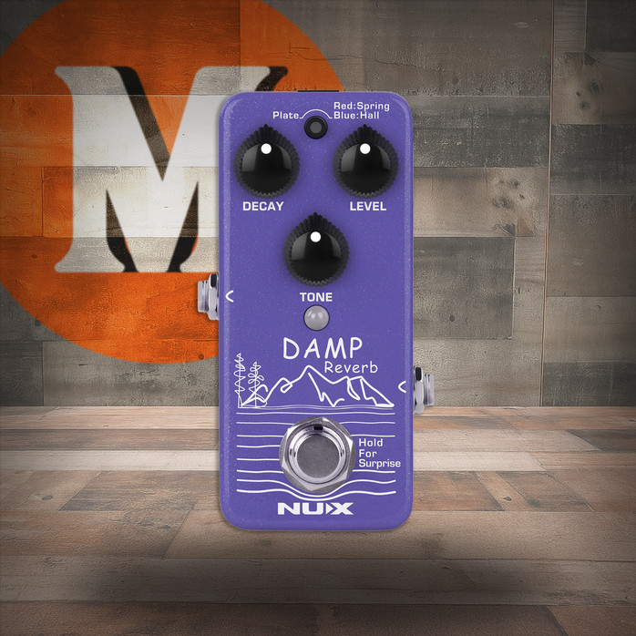 NUX Mini Damp Reverb Guitar Pedal (NUX NRV3)