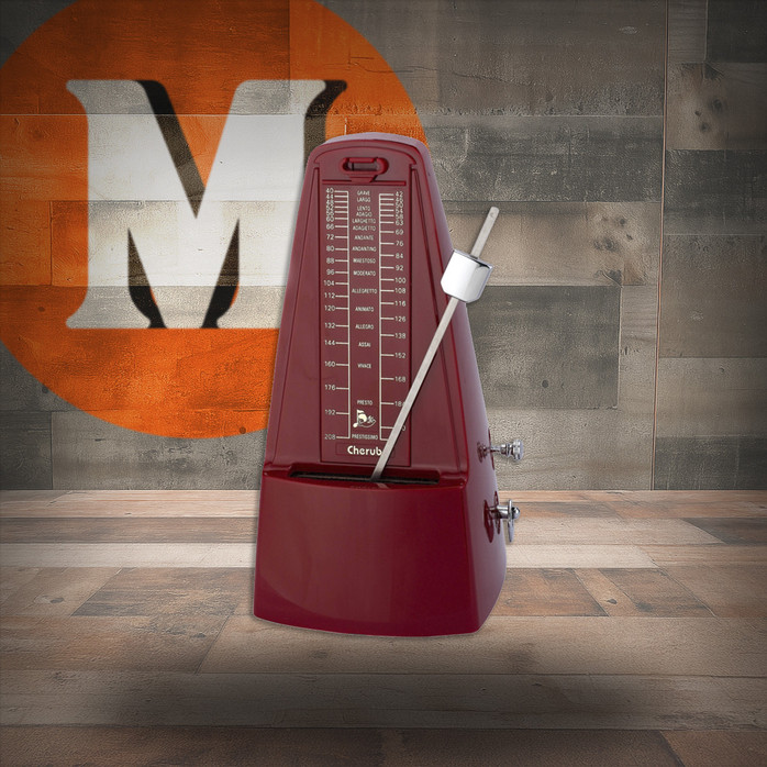 Cherub Classic Mechanical Metronome - Red (CRB WSM330 Red)