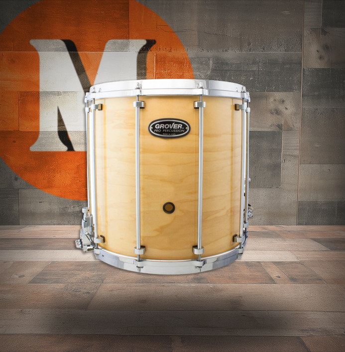 Grover Pro G3T-14-N G3 14x14" Field Drum - Natural Lacquer