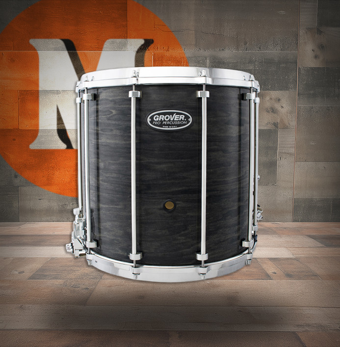 Grover Pro G3T-14-E G3 14x14" Field Drum - Charcoal Ebony (G3T-14-E)