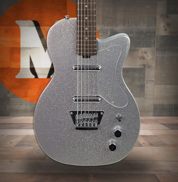 Silvertone Baritone 1373 - Heavy Silver Flake (1373HSF)