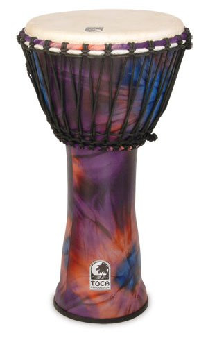 Toca a SFDJ-12WP Freestyle Rope Tuned 12-Inch Djembe - Woodsk ...