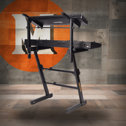 Hercules KS410B Auto Lock Double-Tier Z Keyboard Stand | Musician