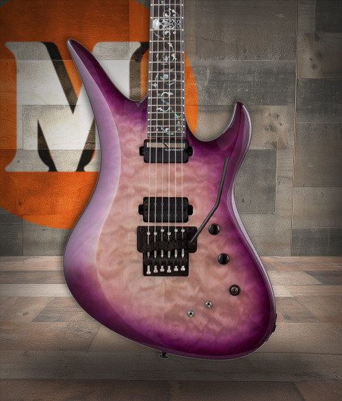 Schecter Nikki Stringfield A-6 FR S Electric Guitar - Maiden Mist