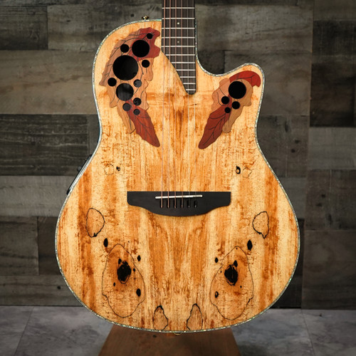 Ovation Celebrity CE44P‑SM‑G Ovation CE44P Celebrity Series Elite Plus Mid-Depth Acoustic