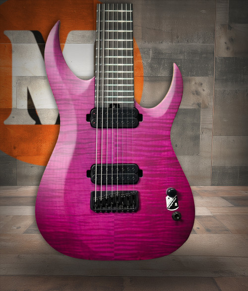 Schecter John Browne Tao-8 Electric Guitar - Satin Trans Purple 8