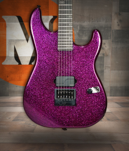 Schecter Daniel Haniß Danskimo-6 Purple Sparkle Electric Guitar