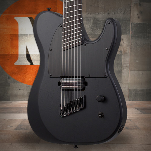 Schecter PT-7 MS Black Ops - Satin Black Open Pore (621