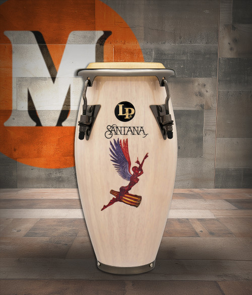 Latin Percussion LP LP Santana Abraxas Mni Conga Wh (LPM197-SNW