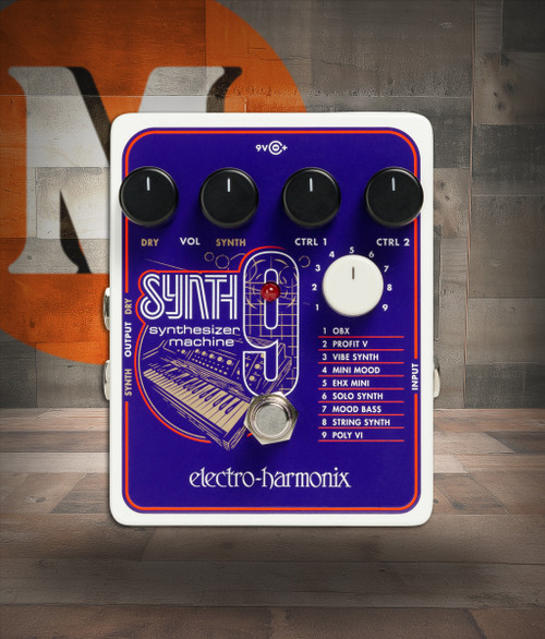 Electro-Harmonix SYNTH9 Synthesizer Machine Pedal (SYNTH9