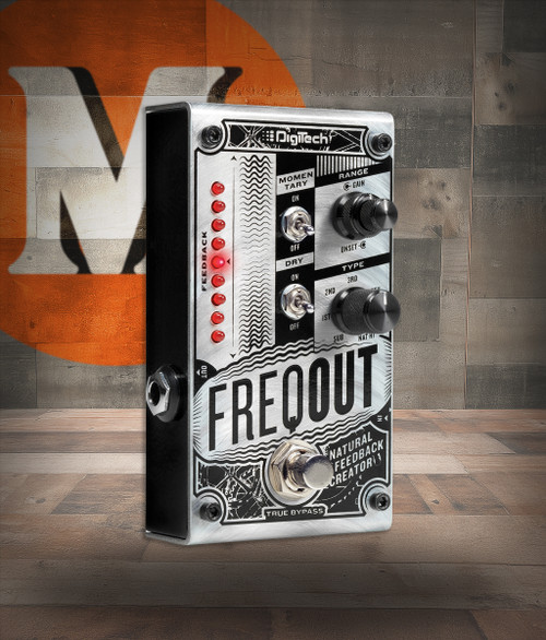 Digitech FREQOUT FreqOut Natural Feedback Creator Pedal (FREQOUT-U