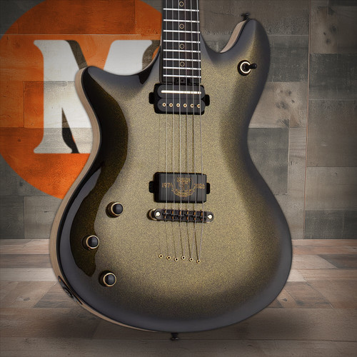 Schecter Tempest 50th Anniversary Left Hand Electric Guitar - Gold
